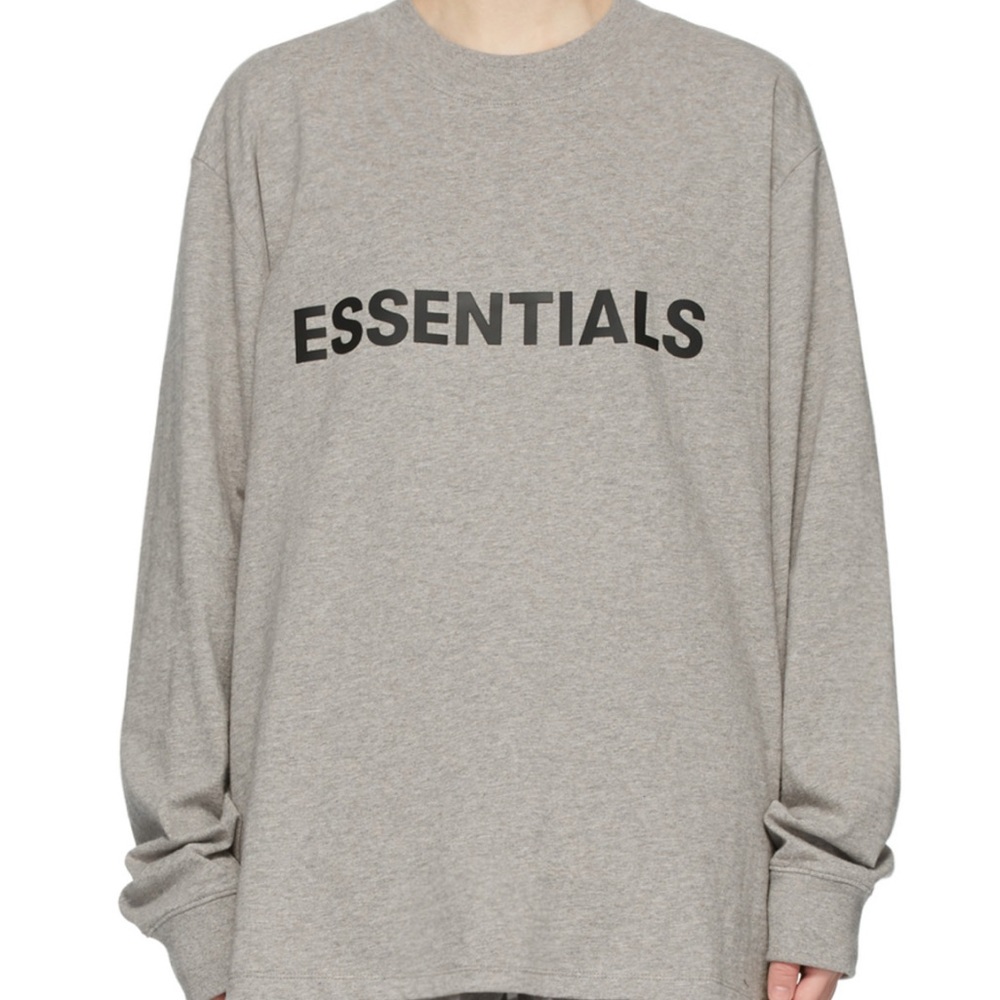 ESSENTIALS LOGO Long Sleeve T-shirt